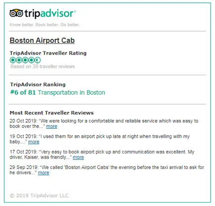 taxi boston